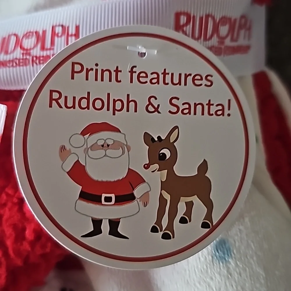 Rudolph Red Nose Reindeer Blanket 30